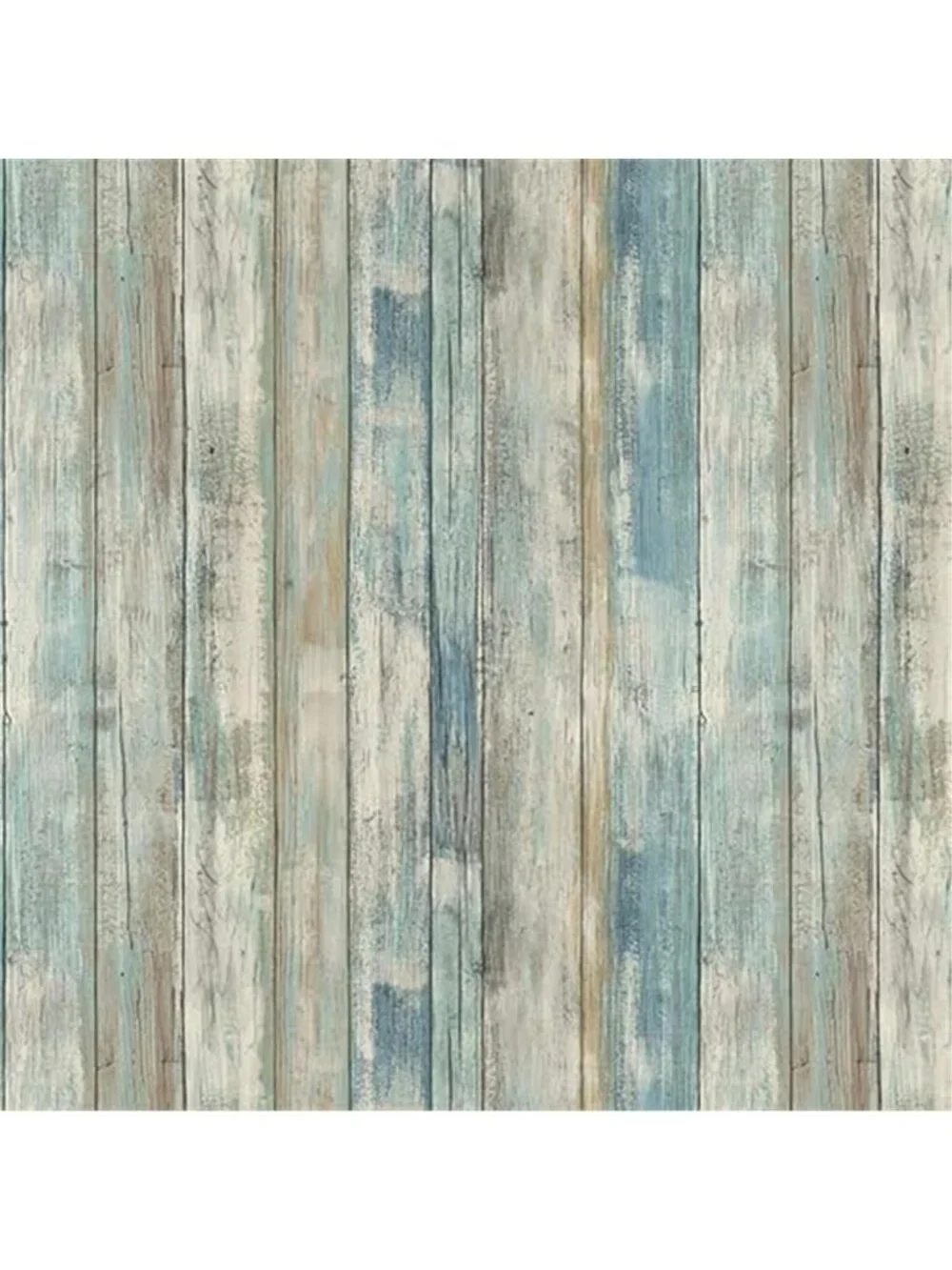 Blue Wood Grain Peel Stick Wallpaper Removable Contact Paper Self Adhesive Vinyl